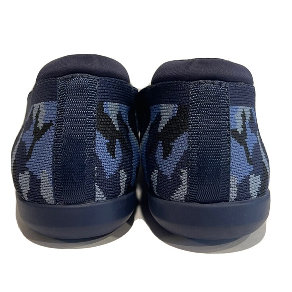 Clarks Carly Wish Ballet Flats Camo Blue Women's Mesh Slip On Shoes Size 8.5 NEW - Picture 3 of 14